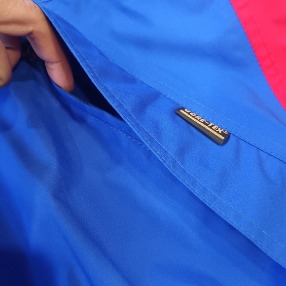 Vintage Gore-Tex NASCAR Petty Enterprises Red White Blue Jacket Mens Siz… - Picture 8 of 8